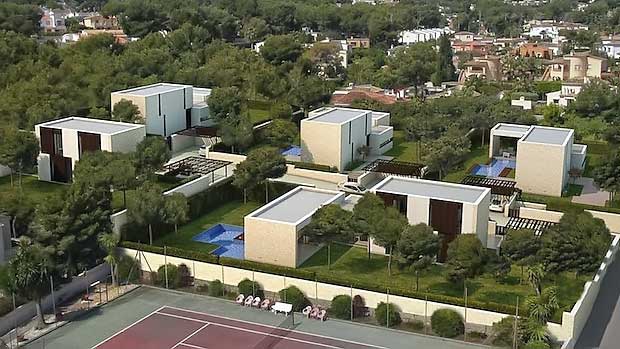 Одноквартирные дома в Испании, виллы класса «Люкс». Комплекс Residential Beatriz Moraira на побережье Коста Бланка Дома в Испании - малоэтажные жилые